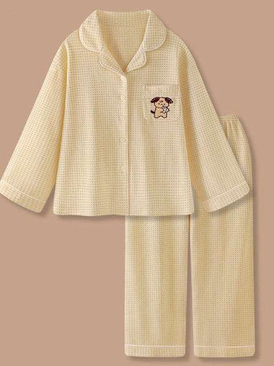 Butter Puppy Cotton Pajamas